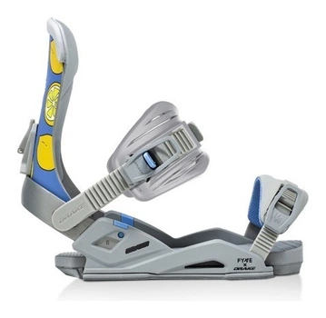 Кріплення для сноуборду Drake RELOAD FYVE L/XL Citrus/grey/blue (71122046) (M/L blue, citrus, grey)