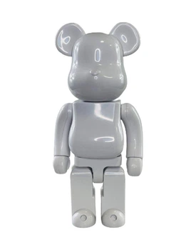 Фігурка Bearbrick Білий Глянцевий 400% (28 см)
