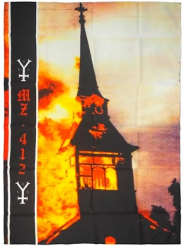 Прапор Mz.412 - Burning The Temple Of God 2002040332