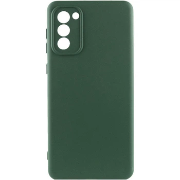Чохол Silicone Case Lakshmi Premium із закритою камерою для Samsung Galaxy S20 FE (Зелений / Cyprus Green) Epik (177898)