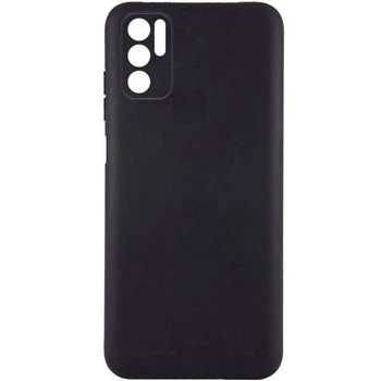 Чёрный силиконовый чехол Epik с защитой камеры для Xiaomi Redmi Note 10 5G (Черный) (56114)