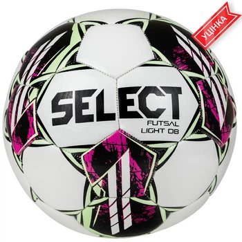 Мяч футзальный B-GR SELECT Futsal Light DB v22 (004) бел/зеленый