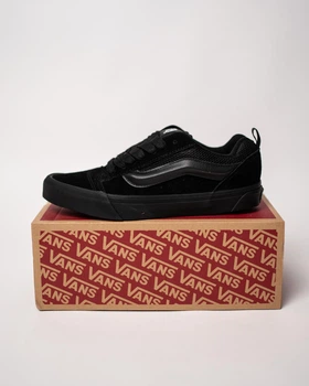 Кеды мужские Vans Knu Skool VN0009QCBKA 41 (8.5 US) 26.5 см Black черные (11410012)