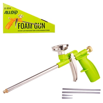 Пістолет для піни Alloid GF-0510 з пластиковою ручкою