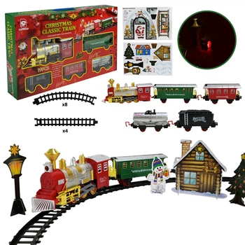 Игровая Железная дорога 19 элементов Merry Cristmas, 625-107/X