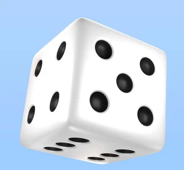 Кубик Для Игр Dice Die Белый 2 См 3Д Печать