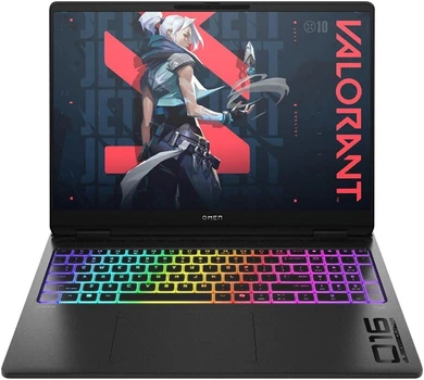 Ноутбук HP OMEN MAX 16-ak0003nr 16" IPS 2560x1600 240 Гц / AMD Ryzen AI 9 HX 375 / NVIDIA GeForce RTX 5080 / RAM 32 ГБ DDR5 / SSD 2 ТБ / Windows 11 Home (C42CFUA) (CUSTOM: 32GB RAM; 2TB SSD)
