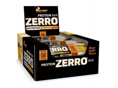 Заменители питания Olimp MR Zerro Protein Bar 25 шт по 50 грамм Вкус Манго