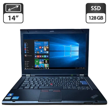 Ноутбук Lenovo ThinkPad T420 / 14" (1366x768) TN / Intel Core i5-2520M (2 (4) ядра по 2.5 - 3.2 GHz) / 8 GB DDR3 / 128 GB SSD / Intel HD Graphics 3000 / WebCam / DVD-ROM б/у