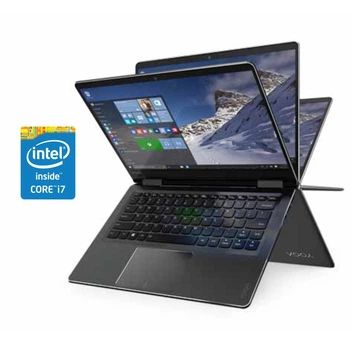 Ультрабук-трансформер Lenovo Yoga 710-14IKB / 14" (1920x1080) IPS Touch / Intel Core i7-7500U (2 (4) ядра по 2.7 - 3.5 GHz) / 8 GB DDR4 / 256 GB SSD / Intel HD Graphics 620 / WebCam / Win 10 Home б/у