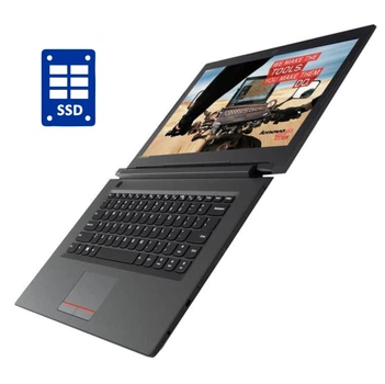 Ноутбук Lenovo IdeaPad V110-15IAP / 15.6" (1366x768) TN / Intel Celeron N3350 (2 (4) ядра по 1.1 - 2.4 GHz) / 4 GB DDR3 / 128 GB SSD / Intel HD Graphics 500 / WebCam / DVD-ROM б/у