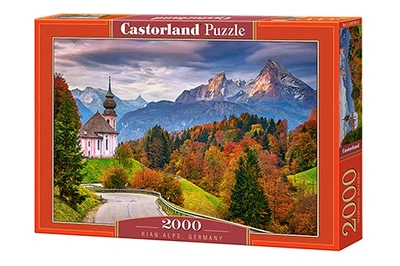 'Пазл Castorland, C-200795, Осінь у Баварських Альпах, Німеччина, 2000 деталей