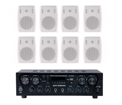 Акустический комплект SKY SOUND SKW-4808LS WHITE (3099752)