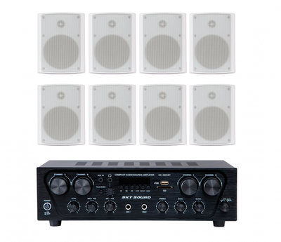 Акустический комплект SKY SOUND SKW-4808NS WHITE (1879541)
