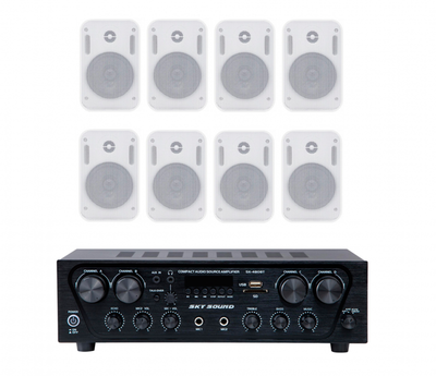 Акустический комплект SKY SOUND SKW-4808PM WHITE (6537537)