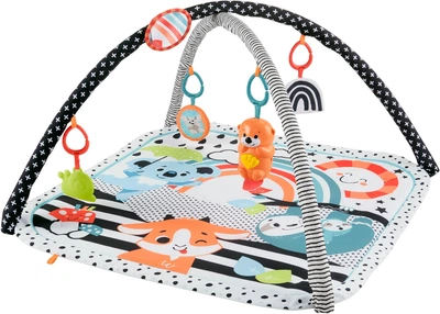 Mata edukacyjna 3-w-1 Fisher-Price Wesołe zabawy (JMN72)