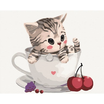 Картина-розмальовка по номерах ZiBi ART Line 64038 