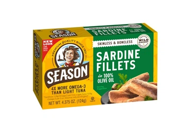 Сардини філе в оливковій олії Season Sardine Fillets 124 г