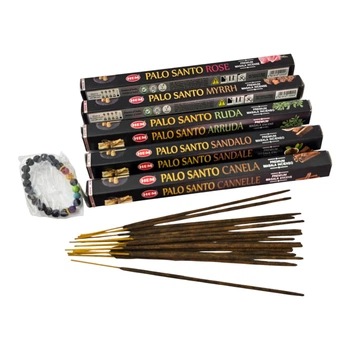 Набор пыльцевых благовоний - Smudging Indulgence Masala Gift Pack Palo Santo, Масала HEM