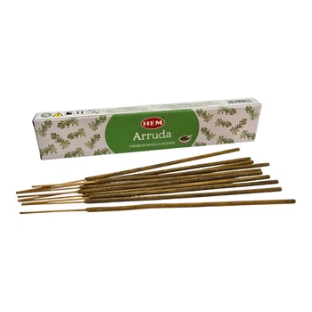 Пыльцевые благовония - Arruda Premium Masala Incense, Масала HEM (Рута)