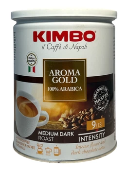 Кава Kimbo Aroma Gold 100% арабіка мелена ж/б 250 г (58935)