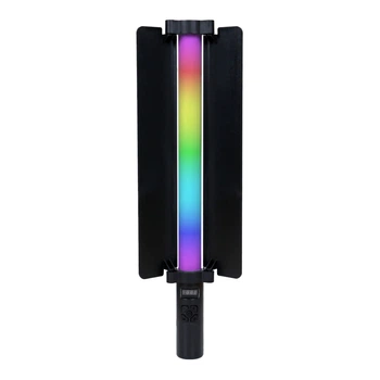 Лампа RGB LED Stick Lamp зі Шторками АКБ Remote 50cm Колір Чорний
