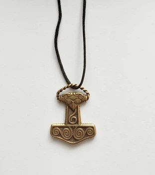 40. Амулет "Mijollnir" - Молот Тора бронзовый