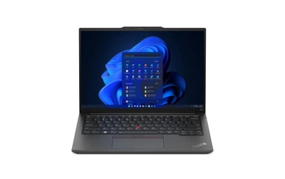 Ноутбук Lenovo ThinkPad E14 Gen 5 AMD (21JR000CGE), AMD Ryzen 5 7530U / 14″ / RAM 16 ГБ / SSD 512 ГБ / AMD Radeon / Windows 11 Pro / Чорний