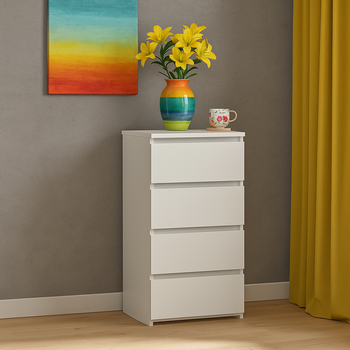 Комод 4Ш Brukline Mebel Service Белый 40х35х74 см
