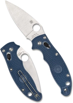 Раскладной нож Spyderco Manix 2 G-10 CPM S110V Dark Blue (871566)