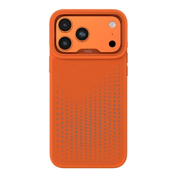Чохол Kajsa Splendid Collection Circle with MagSafe для iPhone 17 Pro Max Orange Plus O-Ring