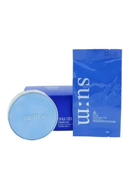 Увлажняющий тональный кушон Sum37 Water-full Mesh Cushion Glow 01 Light Beigeg 13+13g