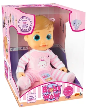 Лялька Epee Baby Wow дівчинка Емма 38 см EP03198 (8595582231987)