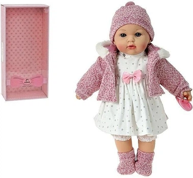 Lalka bobas Adar zimowa gwiazdka mówi i śpiewa po polsku 40 cm 61921 (5901271619210)