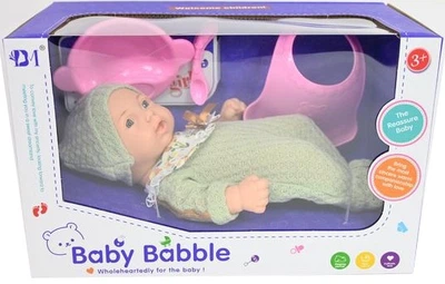 Лялька BM Baby Babble з аксесуарами 25 см 18674 (5901811186745)
