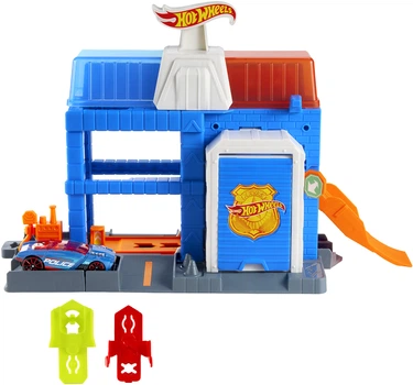 Ігровий набір Hot Wheels Поліцейська вежа в місті (JHL74)