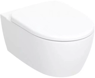 Унитаз подвесной Geberit Smyle Round 503.226.01.1 с сиденьем Soft Close дюропласт