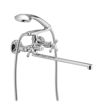Смеситель для ванны Haiba Dominox 140 (латунь)