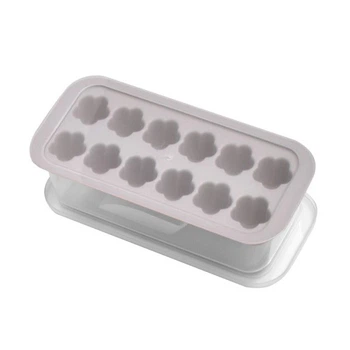 Форма для льда с контейнером 27*12*7.5 R92456 (grey)