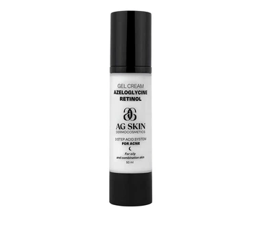 Гель-крем с азелоглицином и ретинолом ag skin gel cream azeloglycine retinol 50 мл