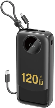 УМБ Dudao K13 Pro 20000 mAh 22.5W Black (6977196680276)