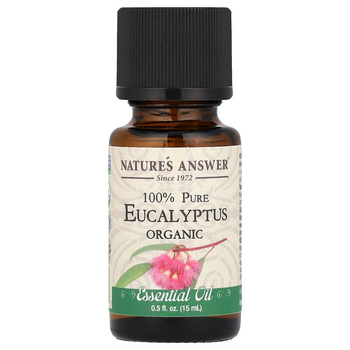Органическое эфирное масло эвкалипта Nature's Answer "Eucalyptus Organic Essential Oil" (15 мл)
