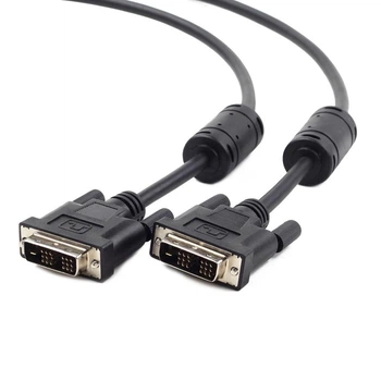 Кабель мультимедийный DVI M to DVI M 5.0m 18+1pin Viewcon