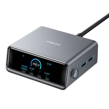 Сетевое зарядное устройство Anker Prime Charger 250W GaNPrime (A2345341) Black