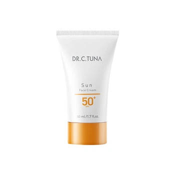 Сонцезахисний крем для обличчя Sun Dr.C.Tuna 50 SPF, Farmasi 50 мл