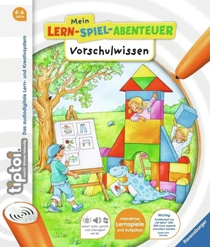 Дитяча книжка Ravensburger Tiptoi Моя пригода з розвиваючими іграми: дошкільні знання (9783473418053)