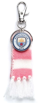 Брелок-підвіска The Carat Shop Manchester City FC рожевий шарф (MCBH0003) (5055583462450)