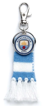 Brelok-wisiorek The Carat Shop Manchester City FC niebieski szalik (MCBH0002(5055583462443)