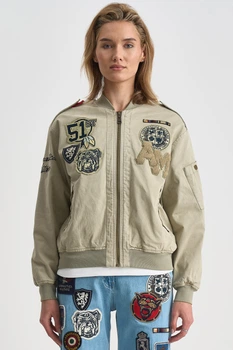 Бомбер з патчами 51-го крила Aeronautica Militare 8533 40