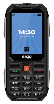 Мобільний телефон Ergo E283 Black UA